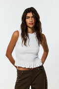 ruffle edge top