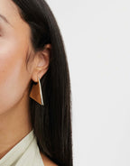 Triangle Hoop Earrings