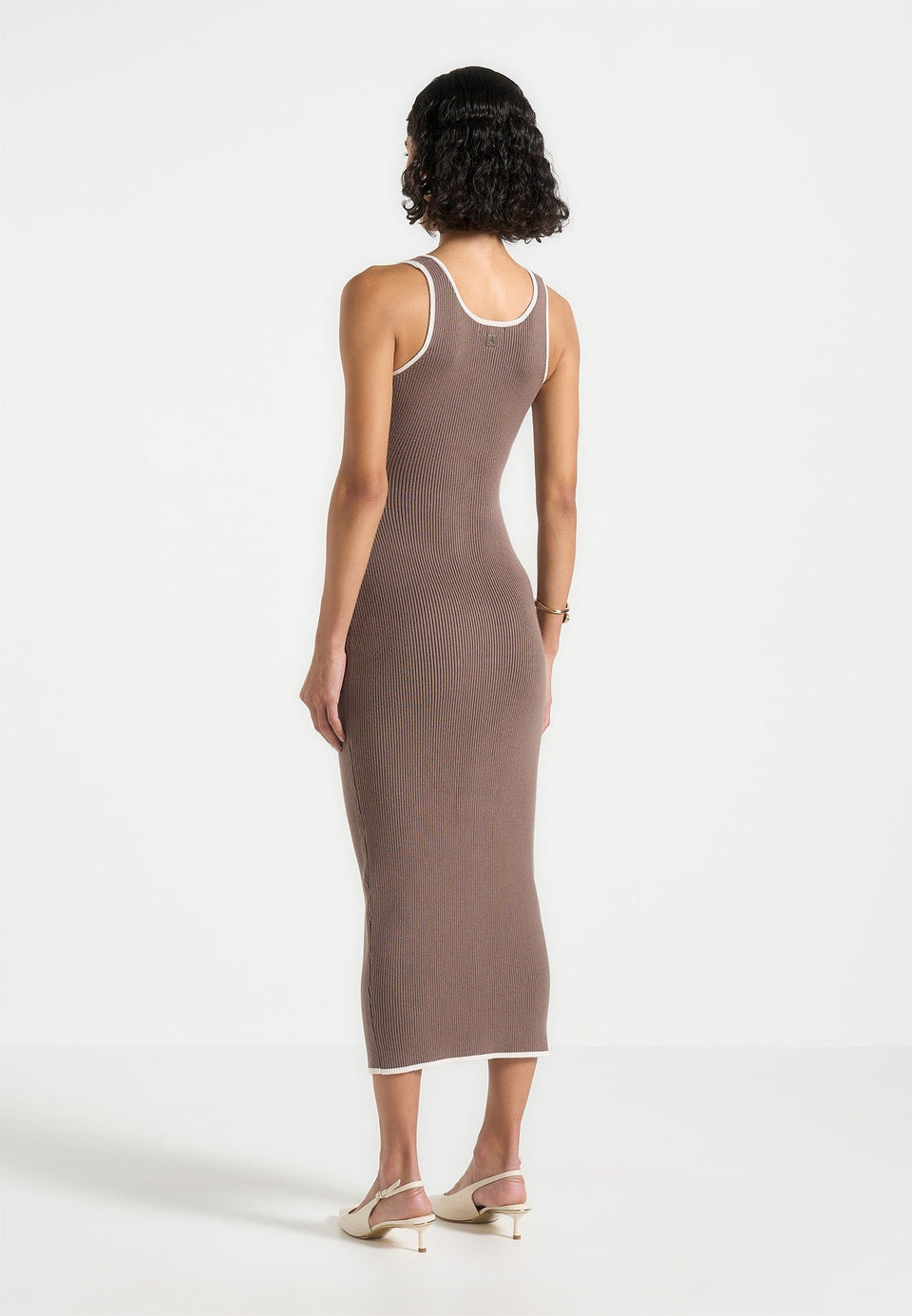 Buttoned Bodycon Dress