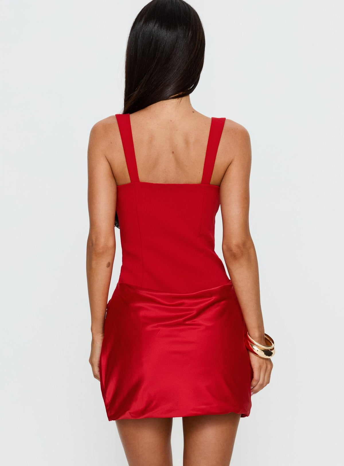 Pleated Bodycon Dress