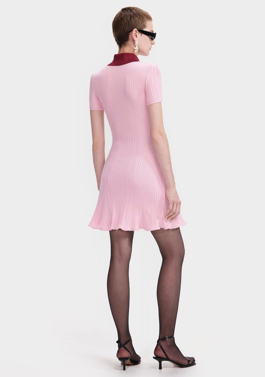 Collar Knit Dress