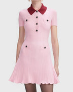 Collar Knit Dress
