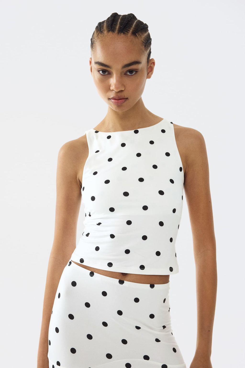 Polka Dot Bodycon Set