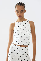 Polka Dot Bodycon Set