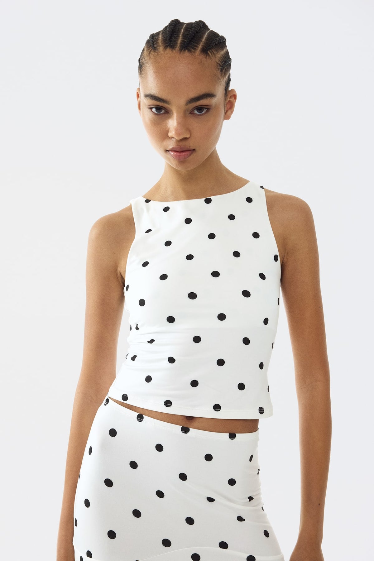 Polka Dot Bodycon Set