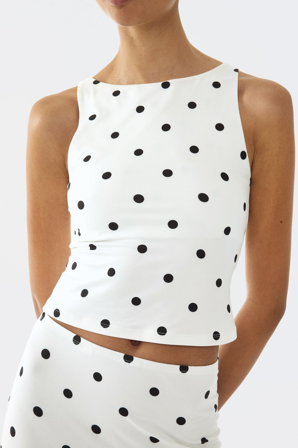 Polka Dot Bodycon Set