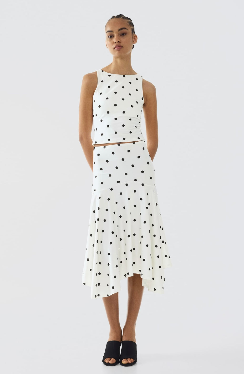 Polka Dot Bodycon Set