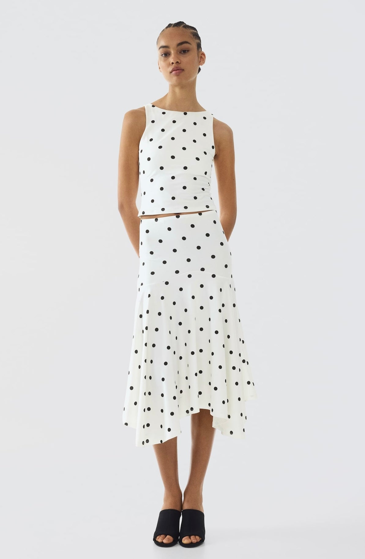 Polka Dot Bodycon Set
