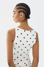 Polka Dot Bodycon Set