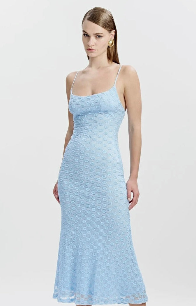 Jacquard Strapless Dress