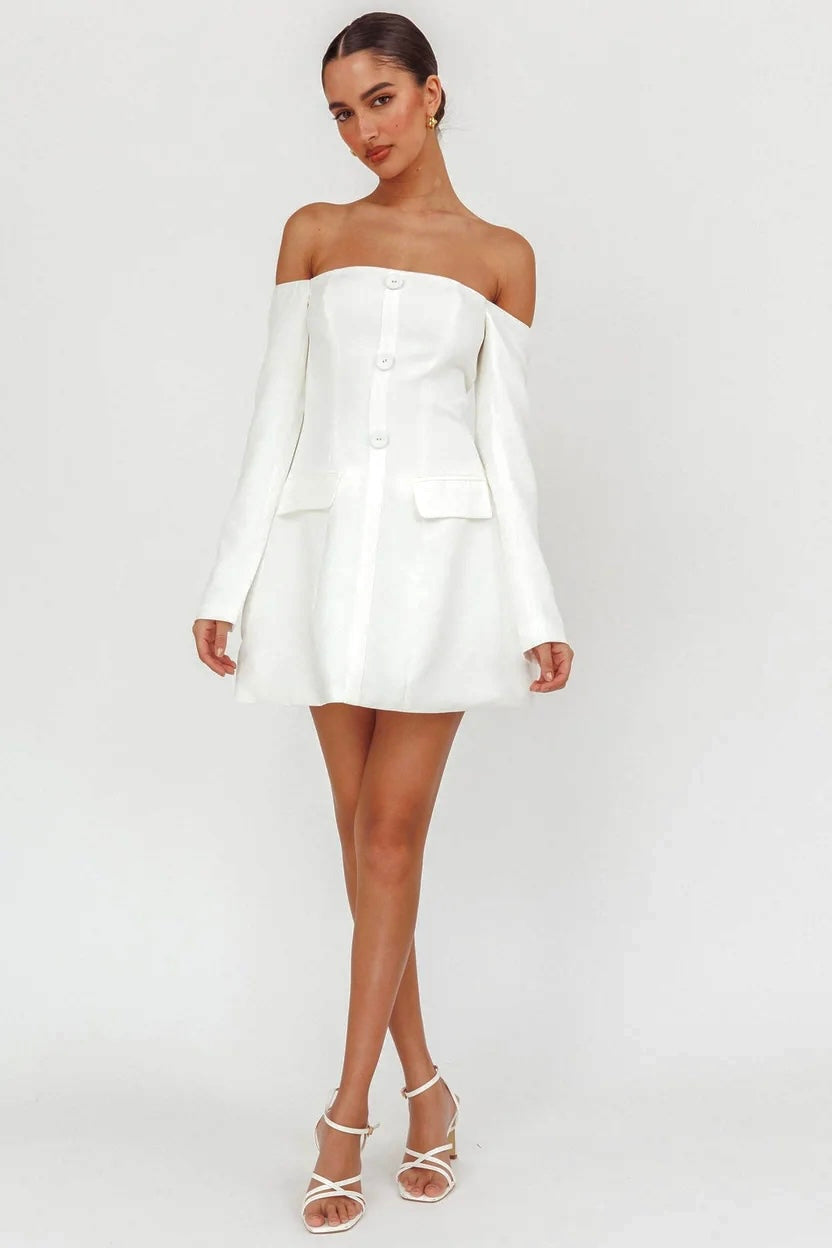 Off-the shoulder dress