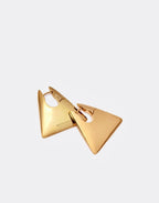 Triangle Hoop Earrings