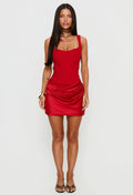 Pleated Bodycon Dress