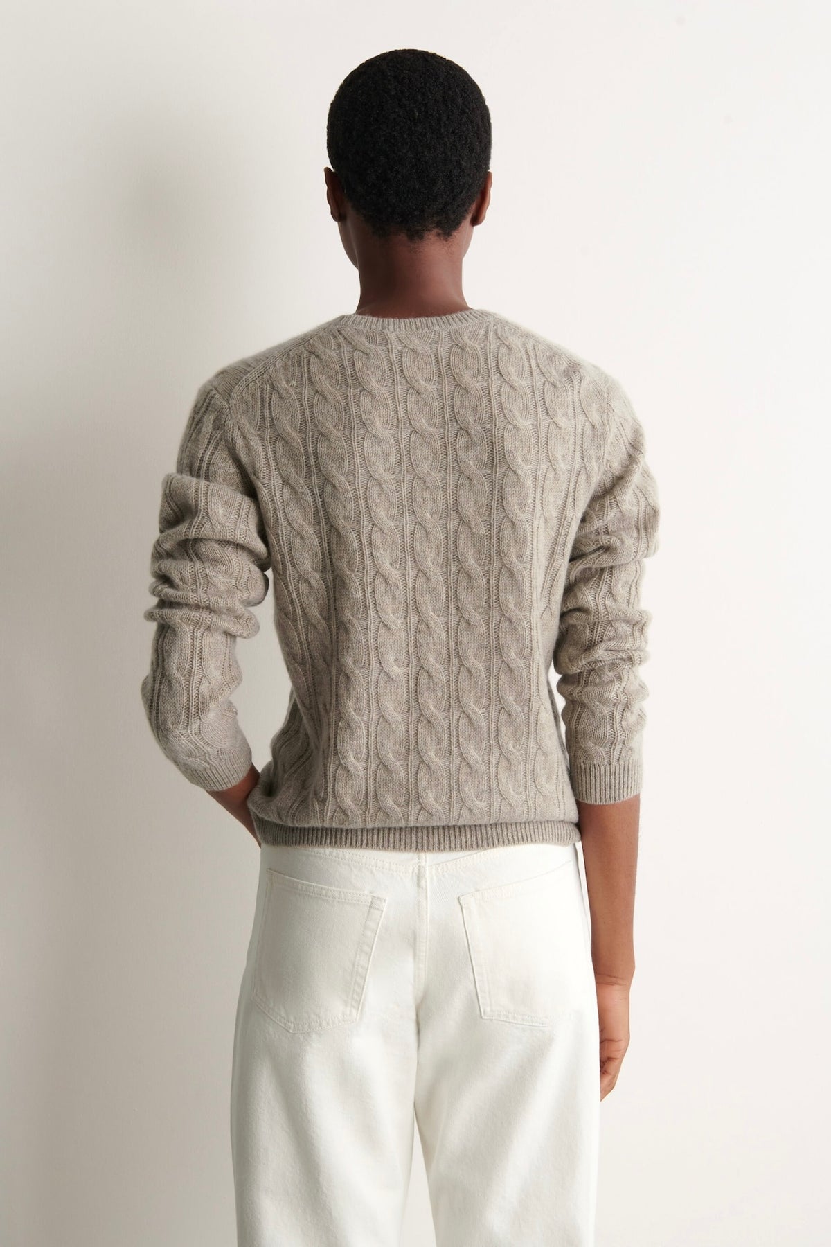 Loose Cable Knit Sweater