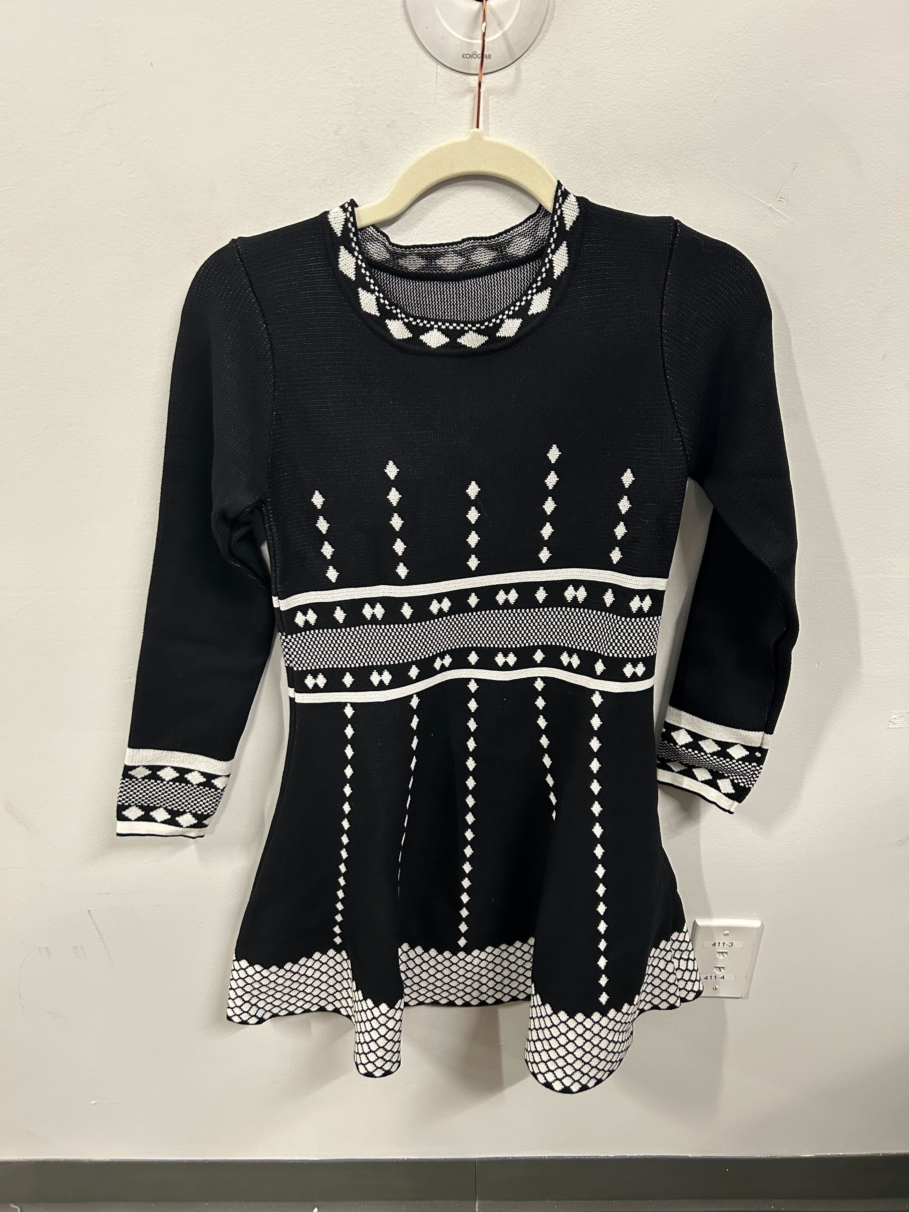 The Nova Geo-Knit Dress-1