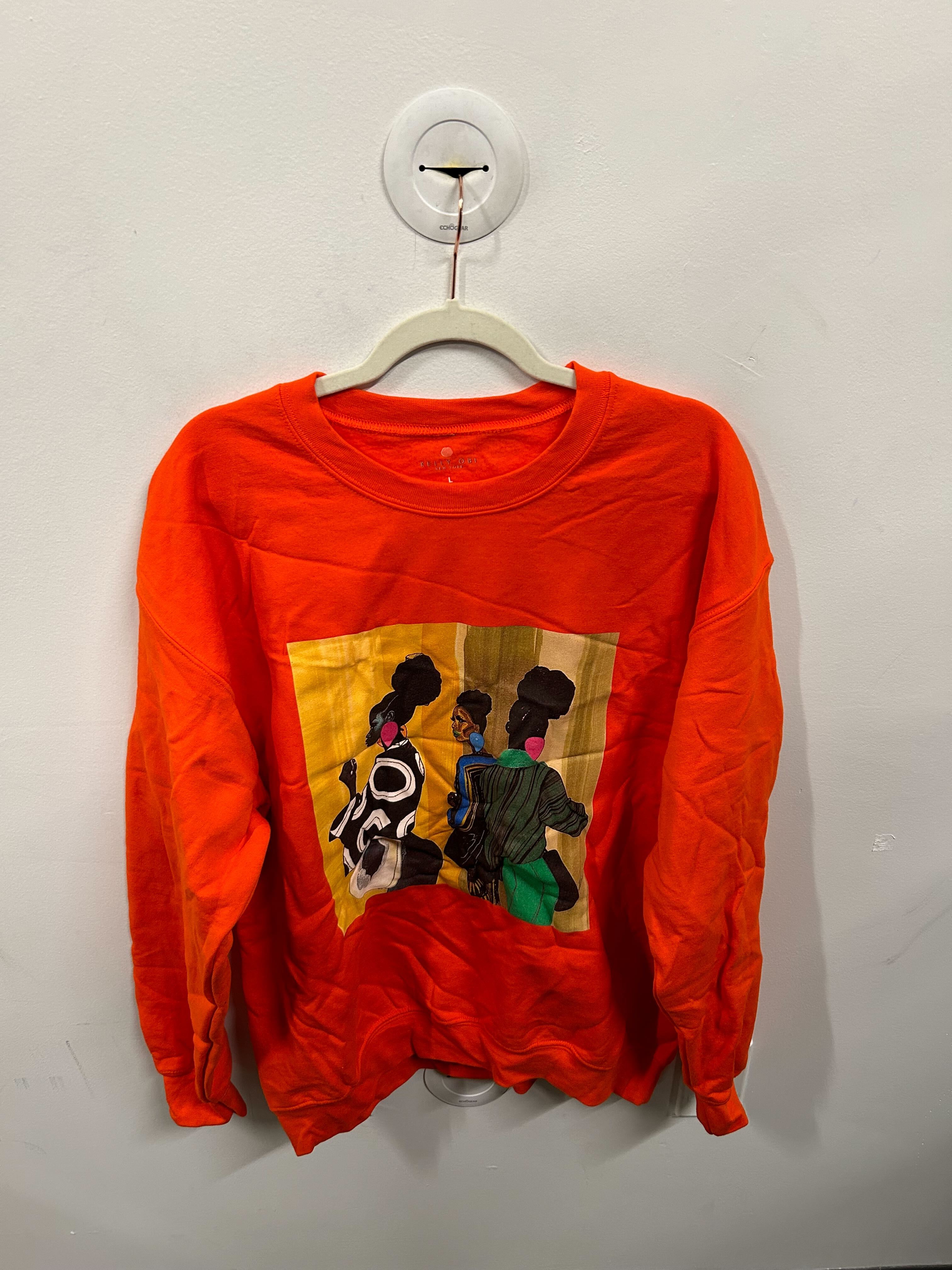 The Gallery Girl Graphic Sweatshirt-1
