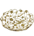 Blossom Weave - Metal Fruit Basket