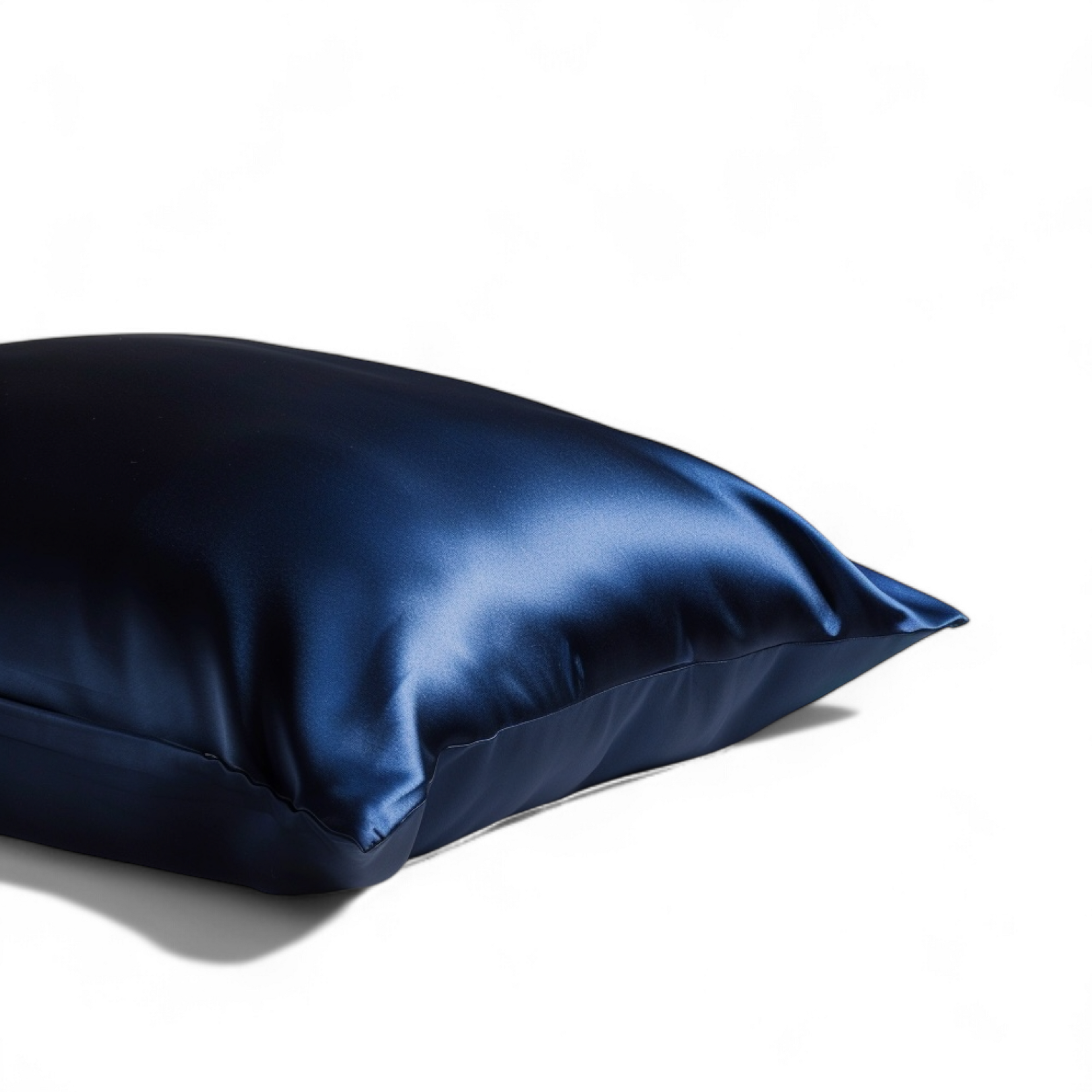 Queen Organic Silk Pillowcase - Royal Blue