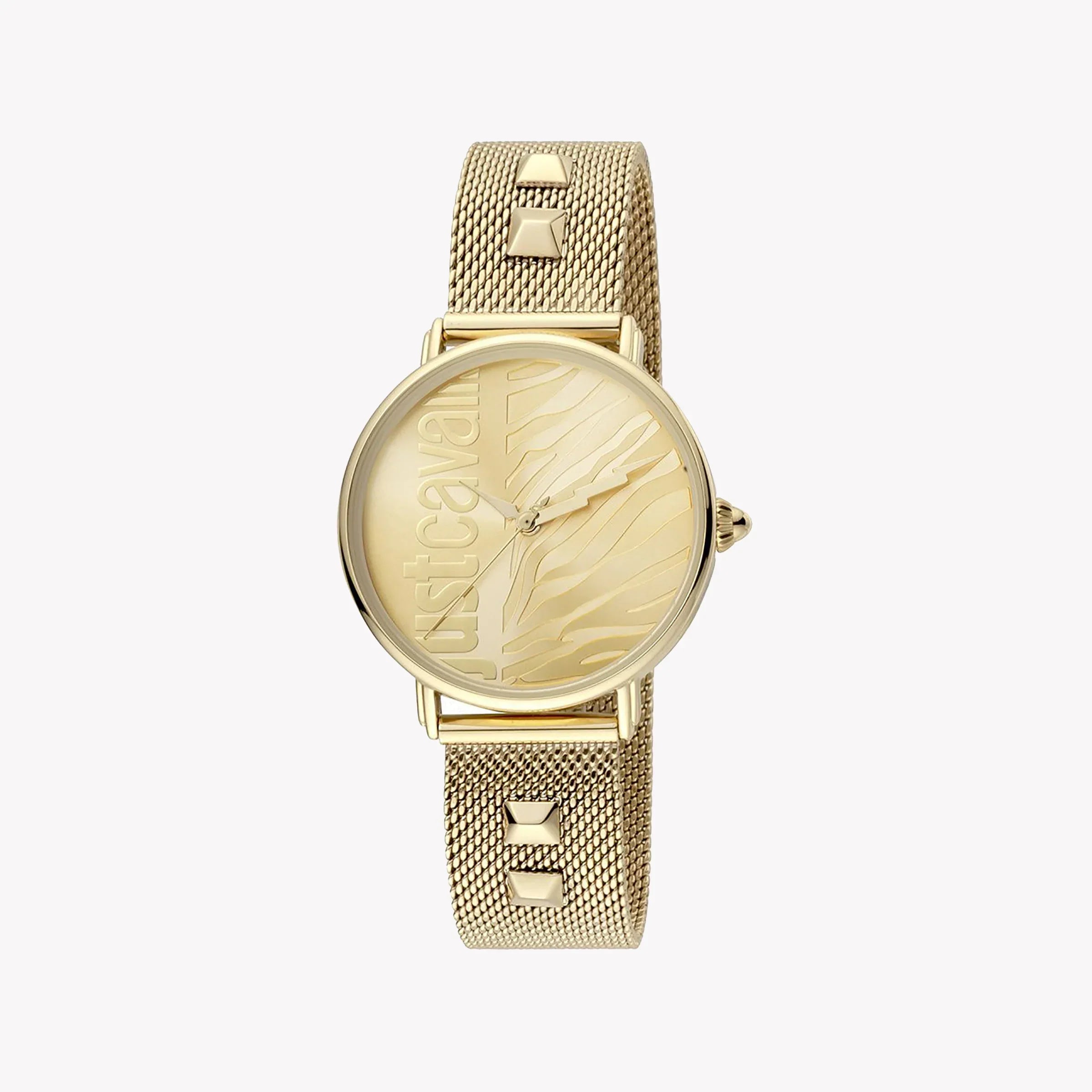 Just Cavalli Women's Gold Watch, Champagne Dial | Jc1l077m0075
