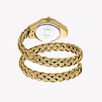 Just Cavalli Gold Stainless Steel Watch, White Dial | Jc1l305m0025