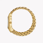 Just Cavalli Gold Stainless Steel Watch, White Dial | Jc1l305m0025