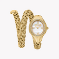 Just Cavalli Women's Gold Stainless Steel Watch, White Dial | Jc1l305m0025