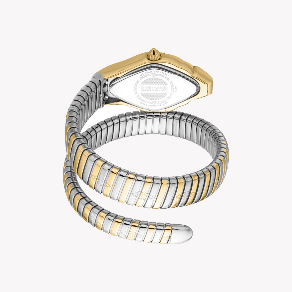 Just Cavalli Women's Two-Tone Gold Watch, Mother Of Pearls | Jc1l306m0065