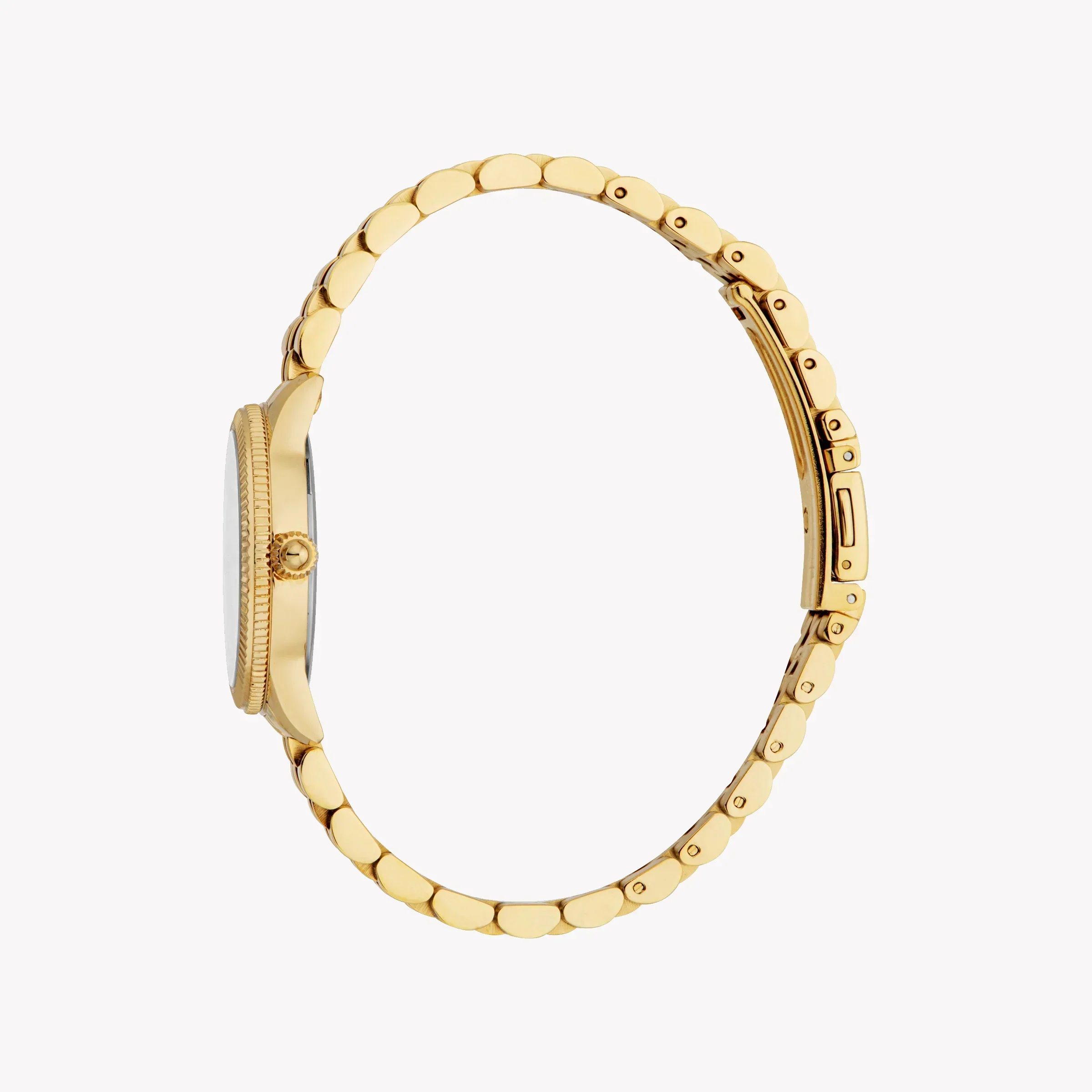 Just Cavalli Women's Gold Alloy Steel Watch, Silver Dial | Jc1l315m0055
