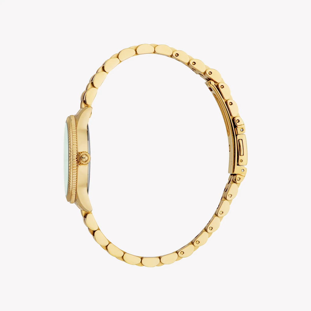 Just Cavalli Women's Gold Alloy Steel Watch, Green Dial | Jc1l315m0065