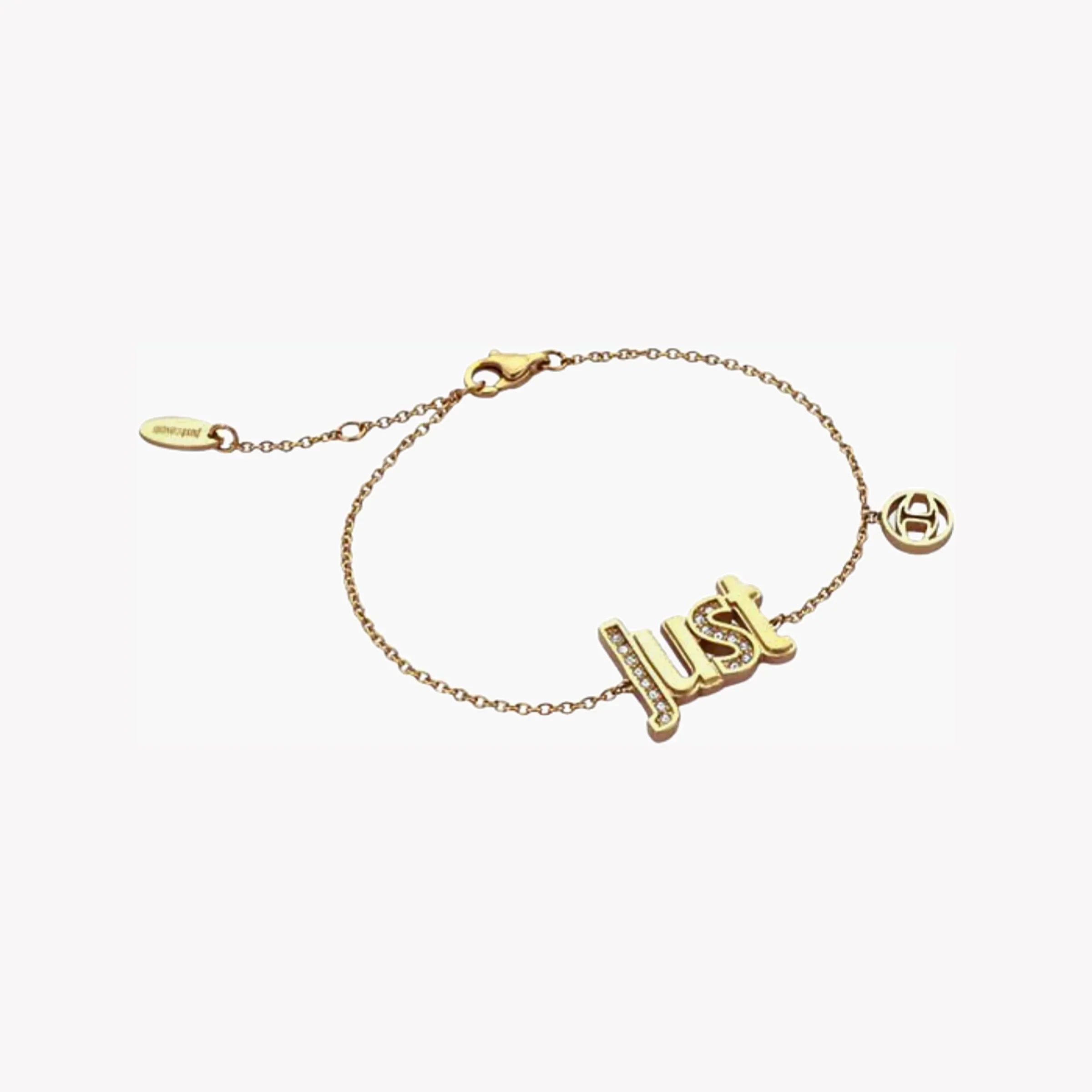 Just Cavalli Women's Gold Brass Bracelet, Stylish Accessory | Jcbr00600200