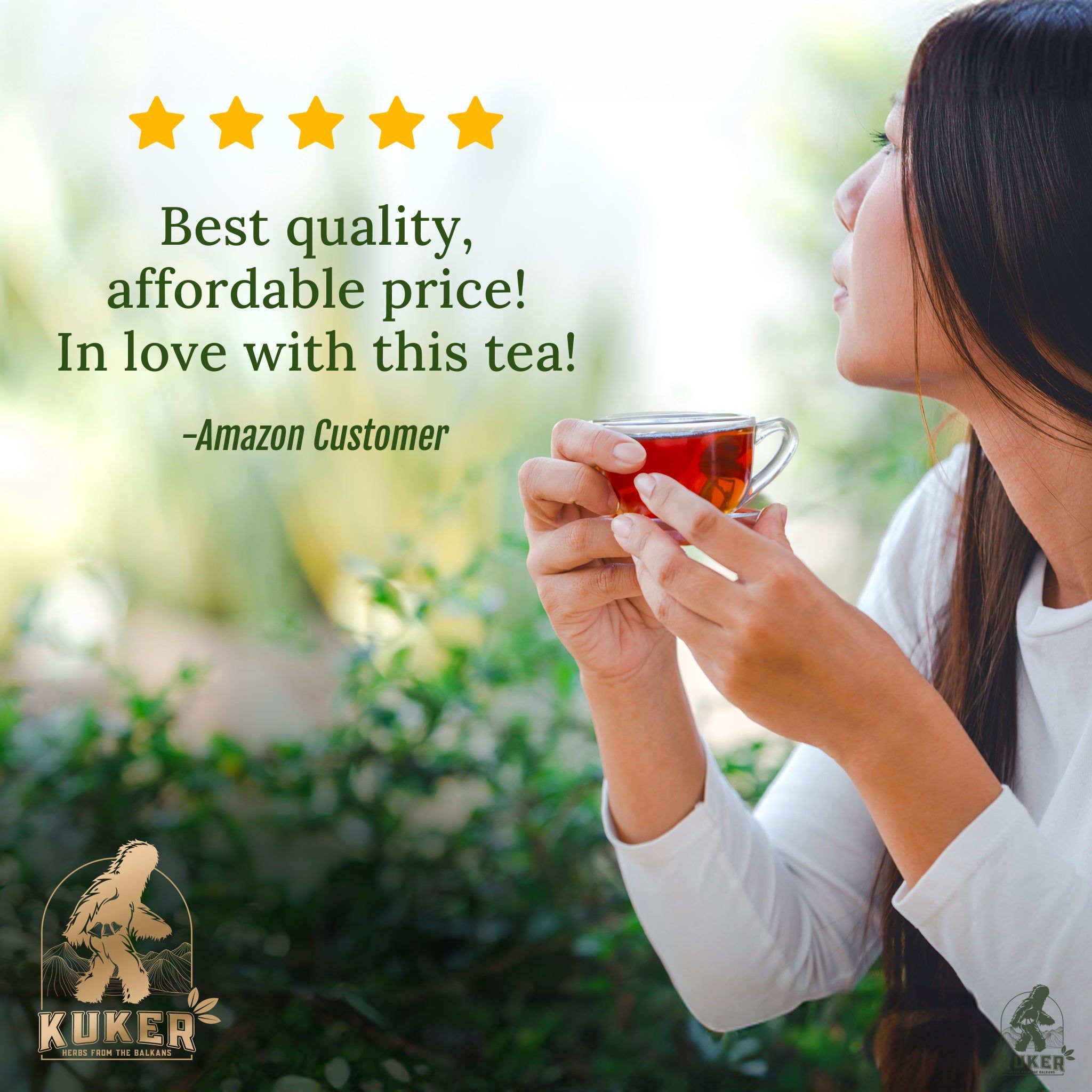 KUKER® Bearberry Tea 20 Tea Bags | 40g