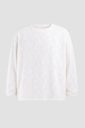 Lace Flower Long Sleeve Tee