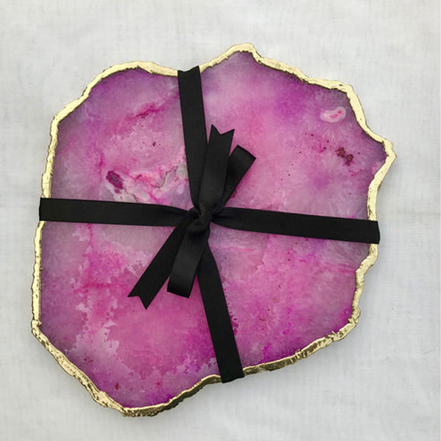 Large Pink Agate Cheese Platter/Tray/Personalised Momentos/Sign Boards