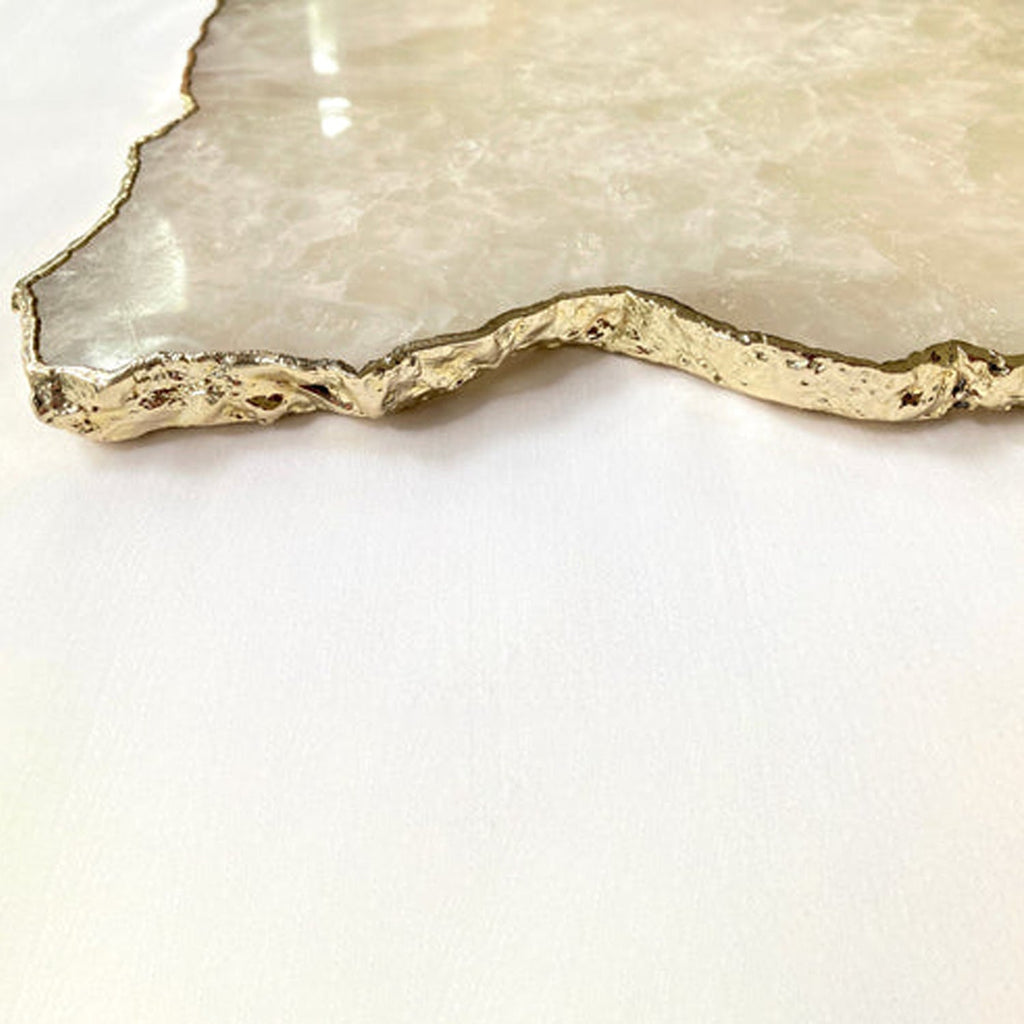 Large White Agate Cheese Platter/Tray/Personalised Momentos/Sign Boards 10"x15"