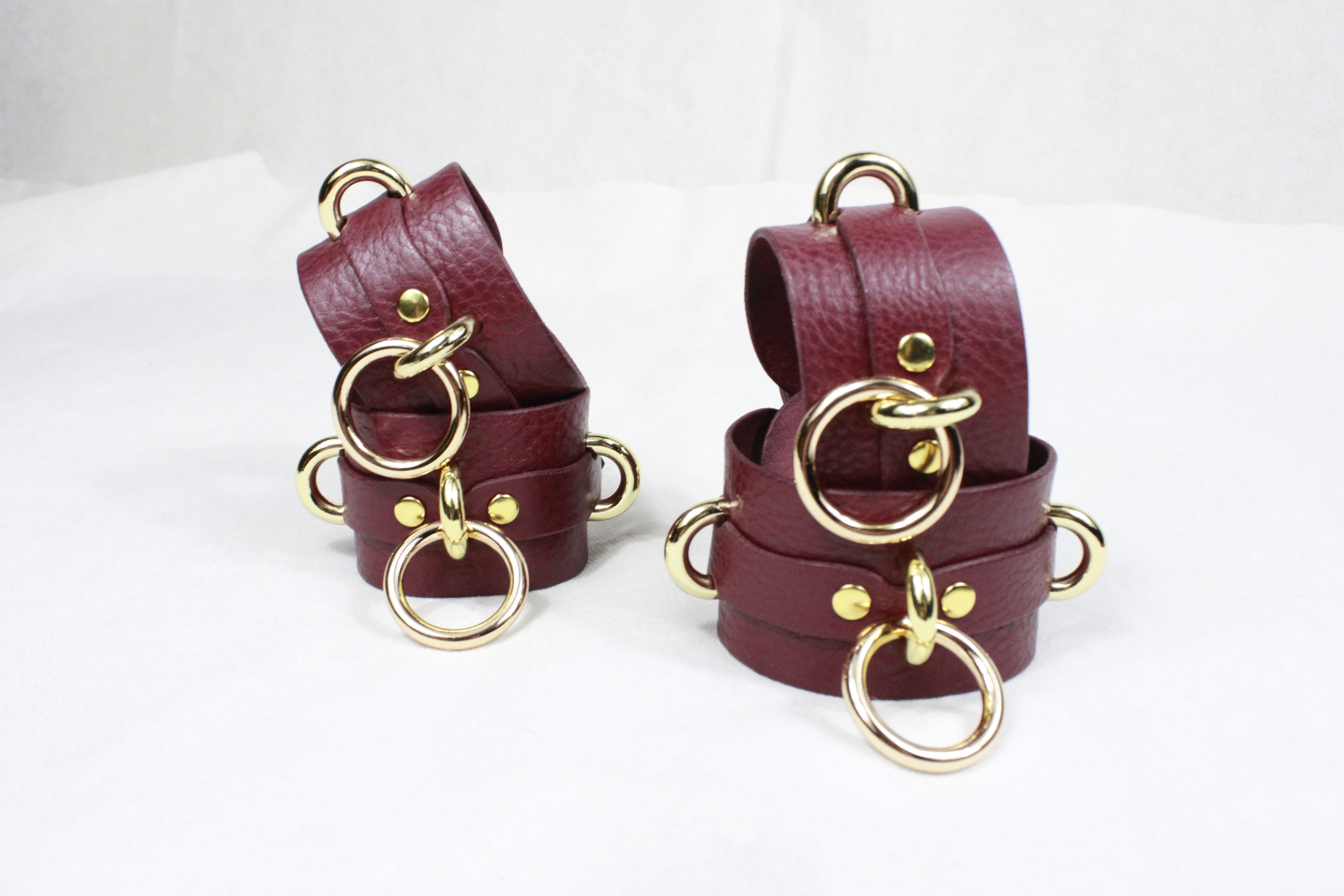 Wrist Cuffs- Adjustable Wrist  Ankle Restraints for BDSM Play