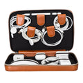 Medicine Handmade Leather Cable Travel Organizer