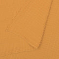 Pure Linen - Waffle Weave Throw Blanket