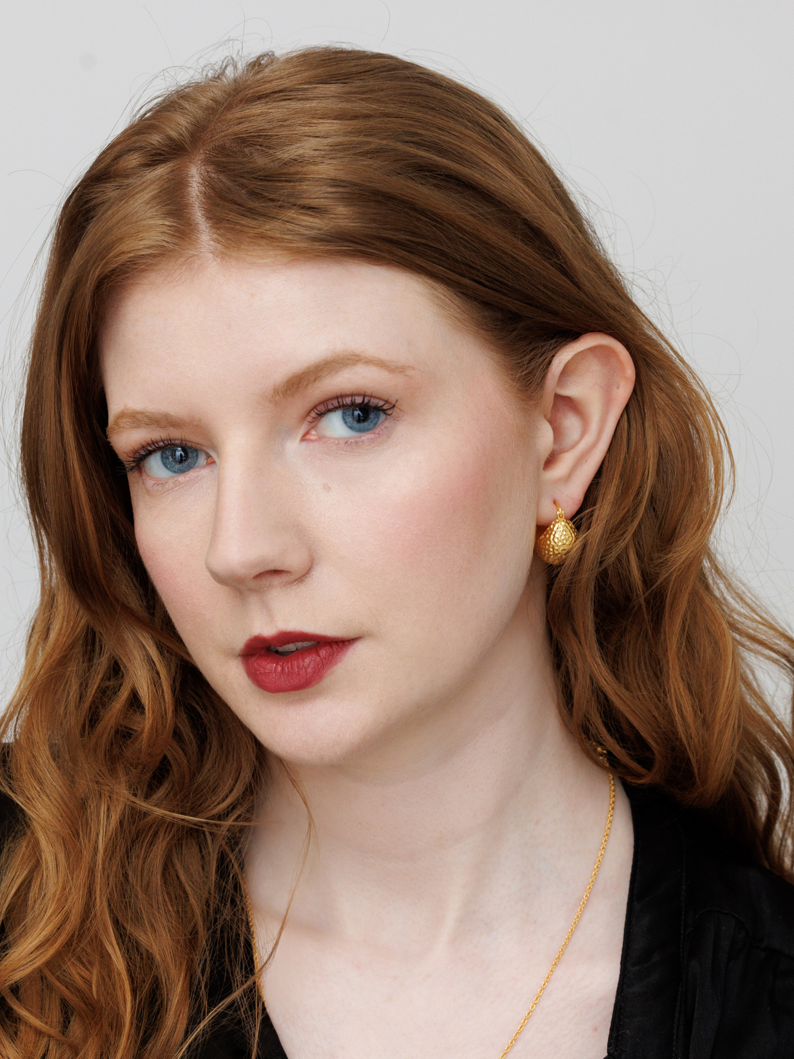 Gold Vermeil Hoop Earrings – Zadie | No More Nobody
