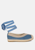 Nalya Detachable Lace Up Espadrille Sandals