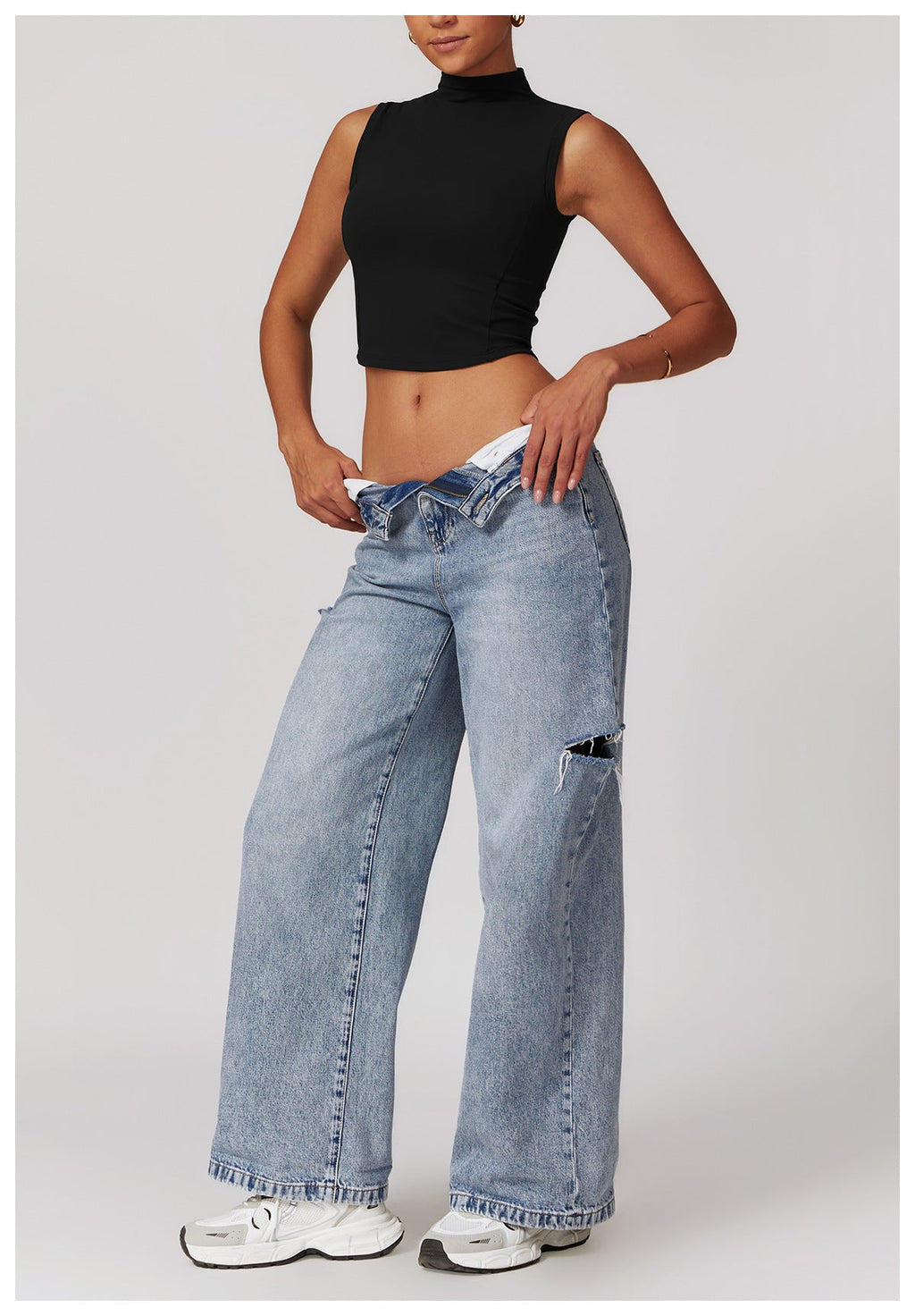 High Neck Top
