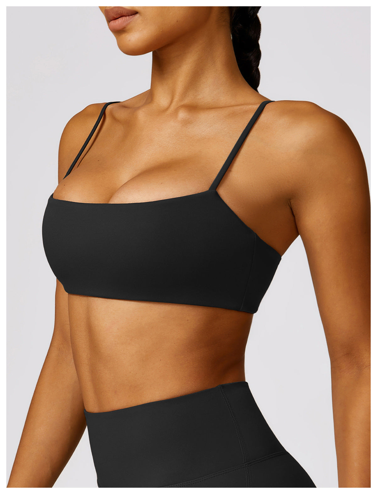 Bare Feel Quick-Dry Strappy Back Sports Bra
