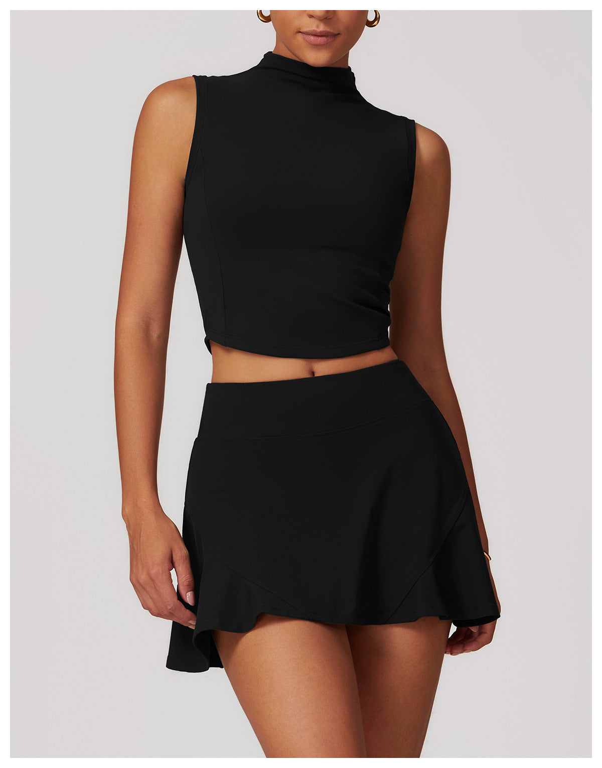 High Neck Top