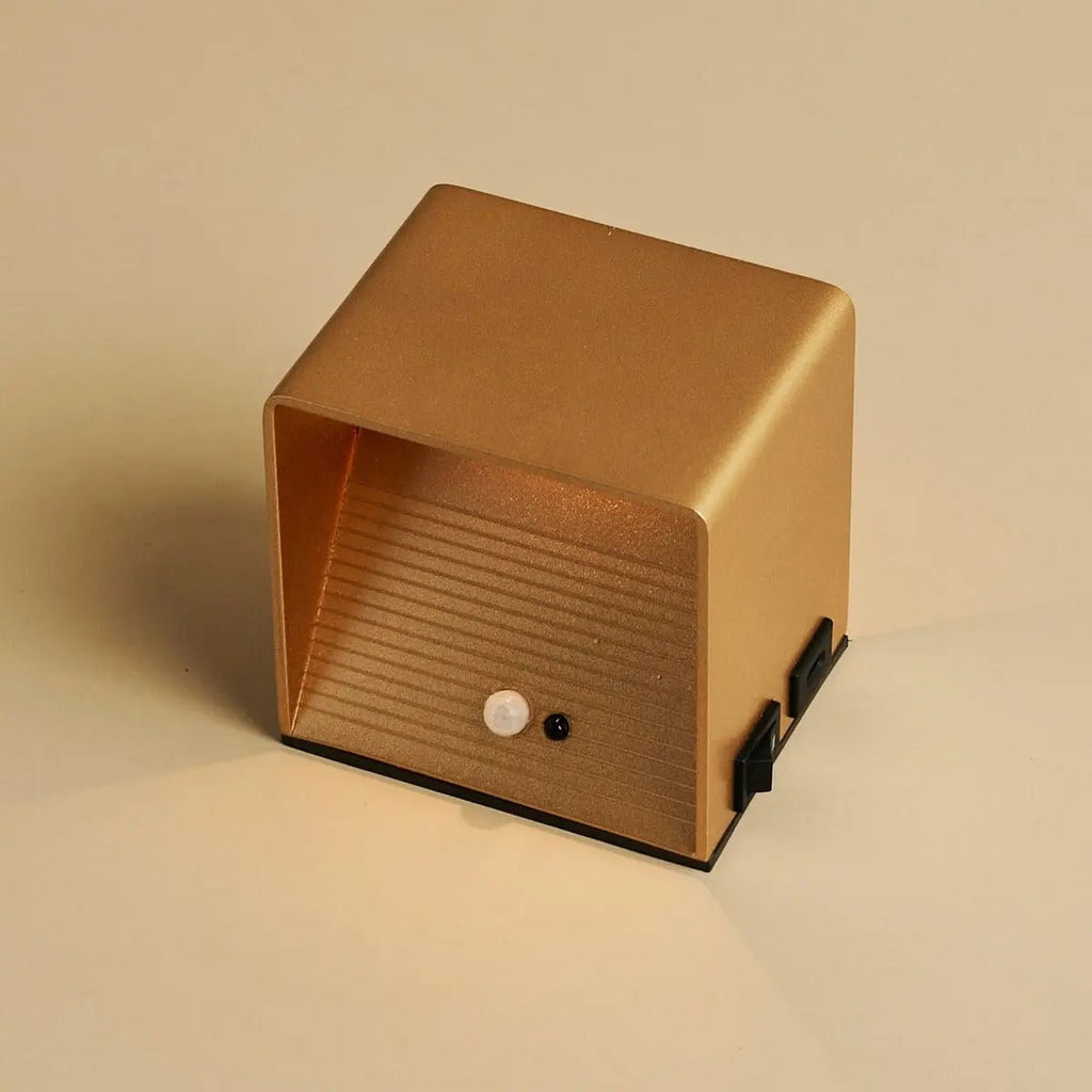Tess Gold Rechargeable Wall Lamp with Motion Sensor