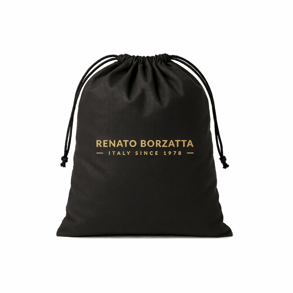 RB1033A | ARIANNA Women's Shoulder Bag in Soft Genuine Sauvage Leather Made in Italy. Matte Gold Metal Accessories. Color: Black. Dimensions: 34 x 15 x 16 + 20 cm (handle drop)