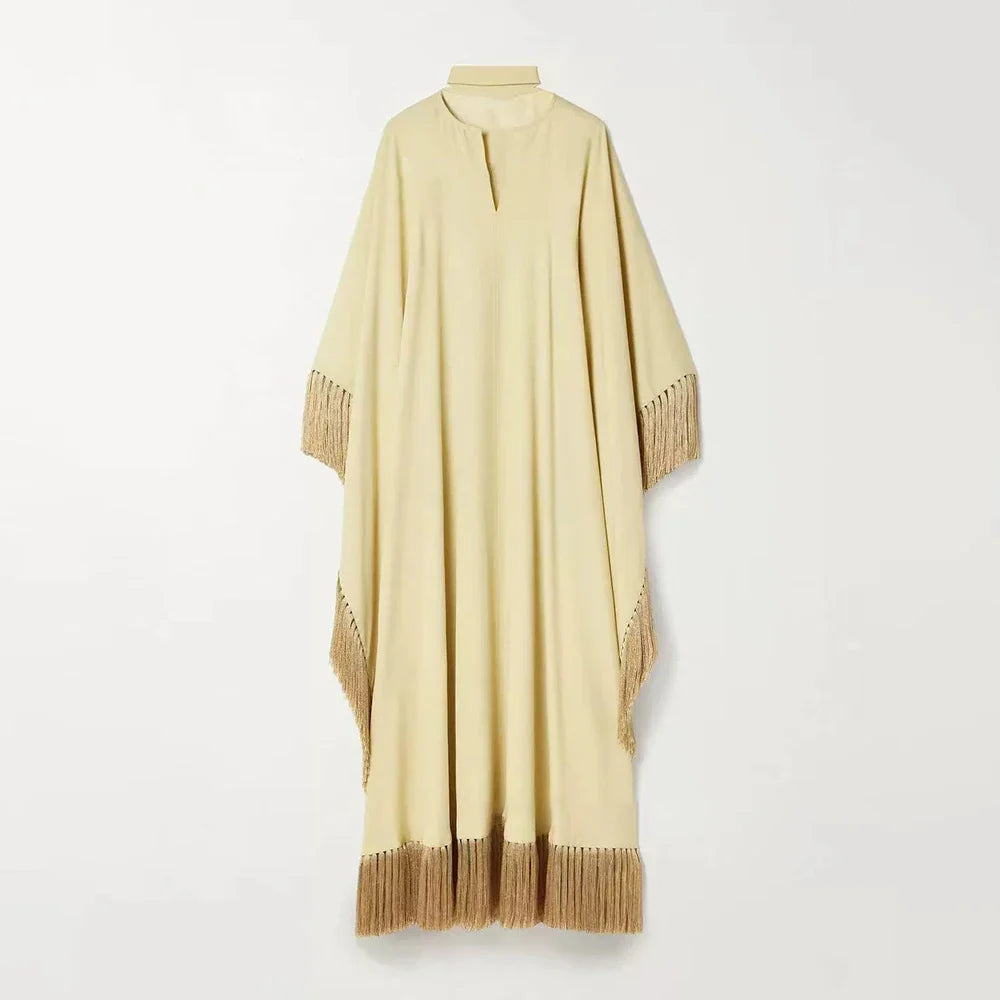 Liberated Oversized Fringe Kaftan-4