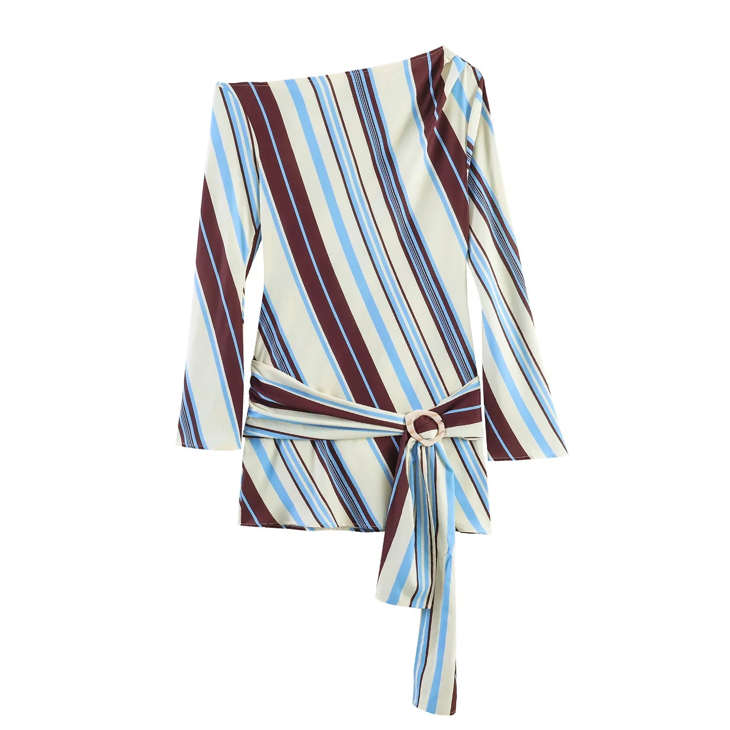 Wanderlust Striped Mini Dress-4