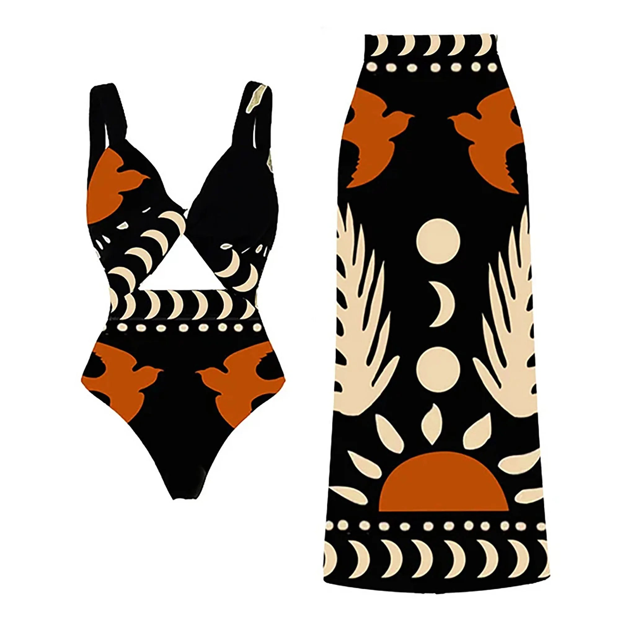 Limitless Printed Bikini Set-3