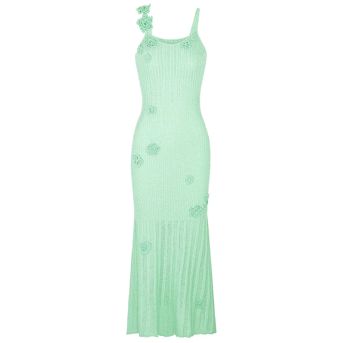 Radiant Floral Spaghetti Strap Maxi Dress
