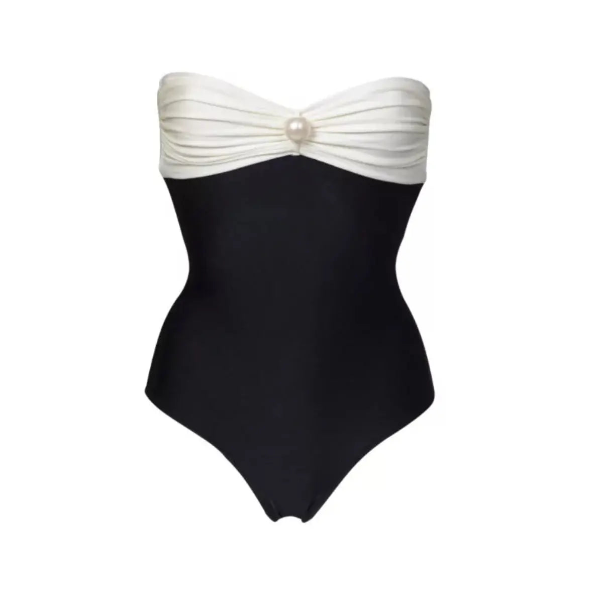 Elegant Shirred One-Piece Swimsuit-6