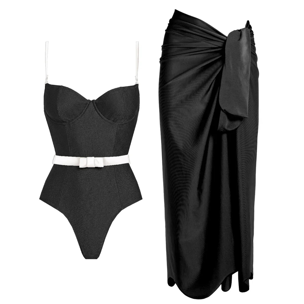 Worthy Bandeau Bodycon Swimsuit